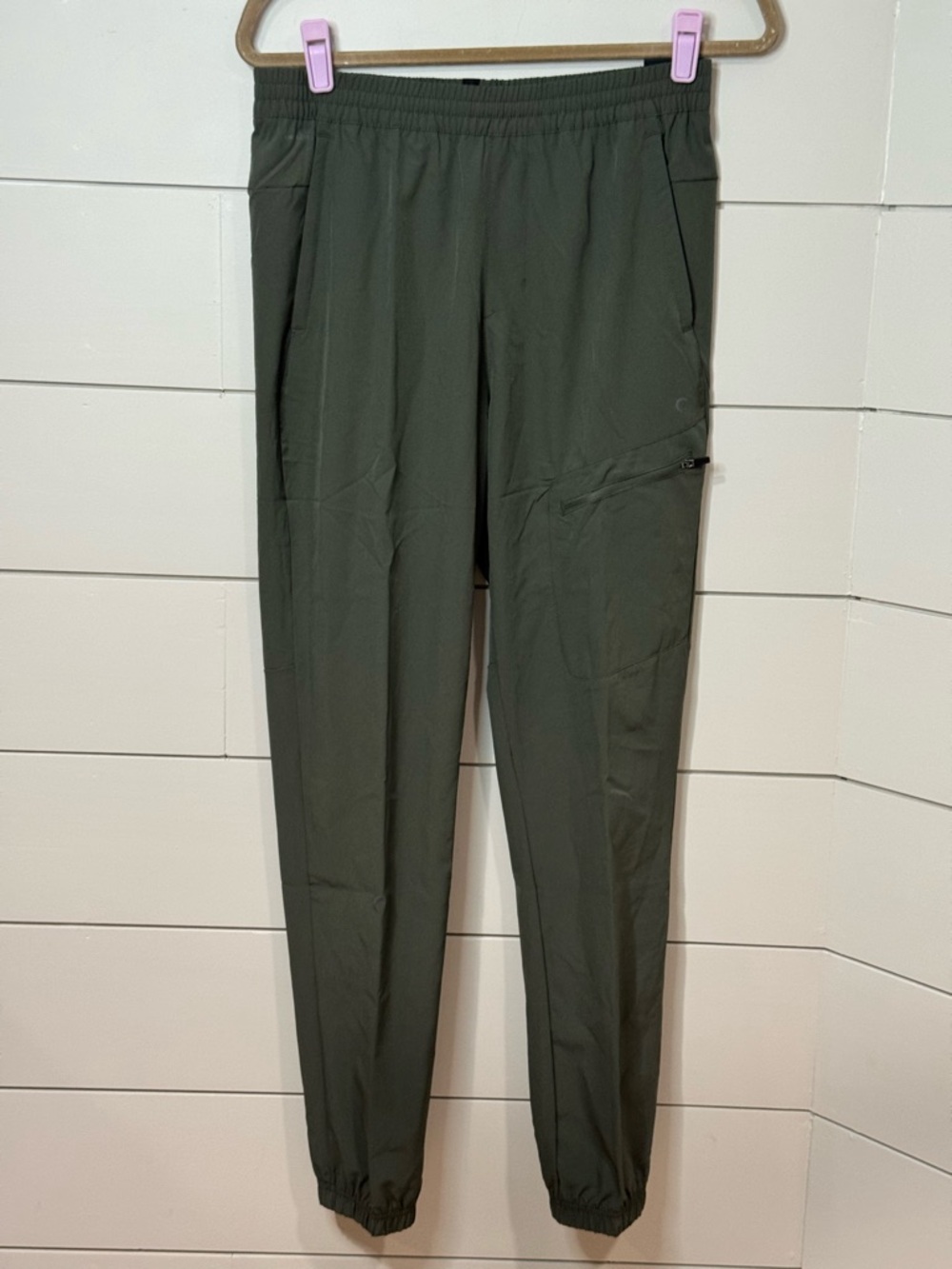 NEW Skora Quick Dry Olive Green Running Jogger Size S